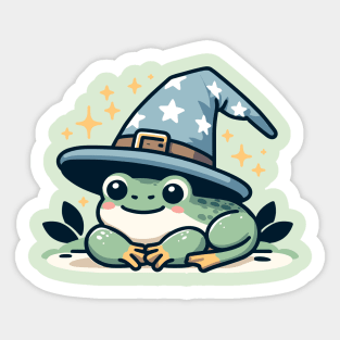 Witchy frog Sticker